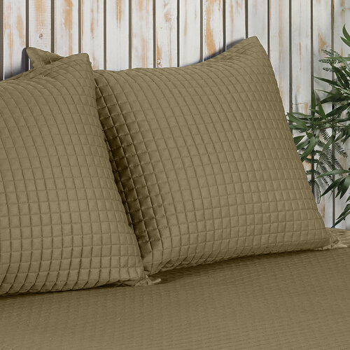 Dommelin Dommelin Sierkussenhoes Chicago Satijn 300TC Brons 60x70 cm afbeelding