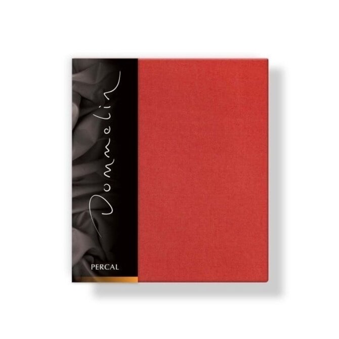 Dommelin Kussensloop Uni Percal 200TC 577 Terracotta 60x70