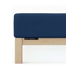 Schlafgut Schlafgut Soft Contact Jersey Flanel Hoeslaken S - 90x190 - 100x200 570 Blue Deep