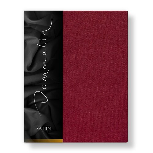 Dommelin Dommelin Laken Uni Satijn 300TC 580 Rosso 270x300 cm afbeelding