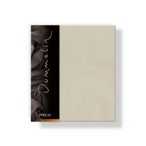 Dommelin Dommelin Kussensloop Uni Percal 200TC 518 Camel 60x70 afbeelding