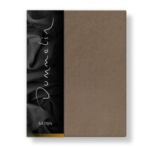 Dommelin Laken Uni Satijn 300TC 574 Cappuccino 160x270 cm