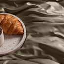 Dommelin Dommelin Laken Uni Satijn 300TC 574 Cappuccino 160x270 cm