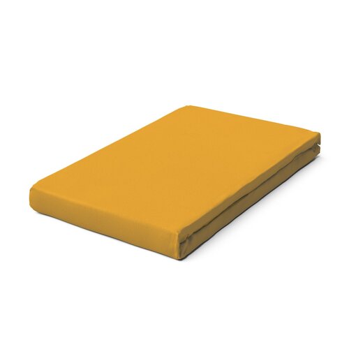 Schlafgut Schlafgut Pure Jersey Hoeslaken M - 120x200 - 130x220 196 Yellow Deep afbeelding