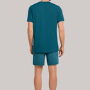 Schiesser Schiesser shortama  174529 heren petrol