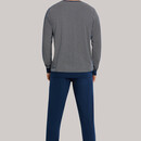 Schiesser Schiesser herenpyjama 173866 lang nachtblauw