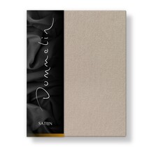 Dommelin Laken Uni Satijn 300TC 514 Kaki 200x270 cm