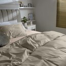 Dommelin Dommelin Laken Uni Satijn 300TC 514 Kaki 200x270 cm