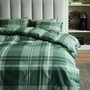 Rivièra Maison Rivièra Maison Dekbedovertrek Tartan Check Groen 140x200/220 cm