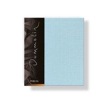 Dommelin Kussensloop Uni Percal 200TC 591 Pastelblauw 60x70