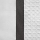 Dommelin Dommelin Kussensloop Bari Percal 200TC Wit-Leisteengrijs 60 x 70 cm