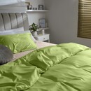 Dommelin Dommelin Laken Uni Satijn 300TC 586 Groen 200x270 cm