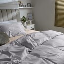 Dommelin Dommelin Laken Uni Satijn 300TC 584 Muisgrijs 240x270 cm