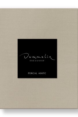 Dommelin Hoeslaken Uni Percal 400TC 721 Sesam 80x200/30