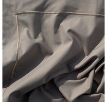 Dommelin Dekbedovertrek Cortina Percal 200TC Taupe-Taupe 240x200/220 cm