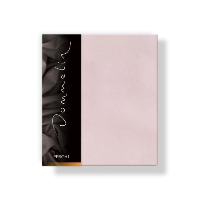 Dommelin Kussensloop Uni Percal 200TC 530 Lichtroze 60x70