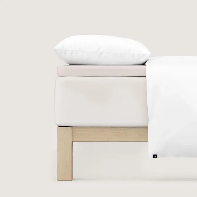 Schlafgut Pure Jersey Topper Hoeslaken L - 140x200 - 160x220 744 Sand Light