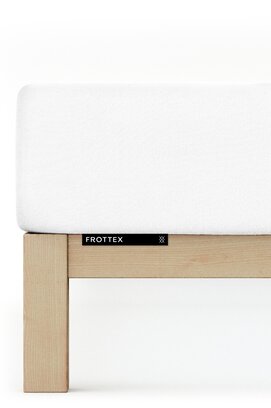 Schlafgut Badstof Hoeslaken S - 90x190 - 100x200 101 Full-White