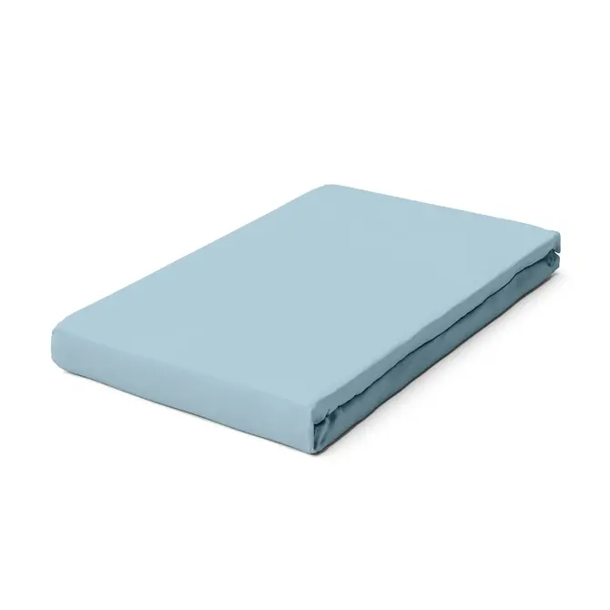 Schlafgut Pure Jersey Boxspring Hoeslaken L - 140x200 - 160x220 536 Blue Light