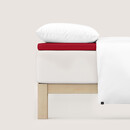 Schlafgut Schlafgut Pure Jersey Topper Hoeslaken XL - 180x200 - 200x220 285 Red Deep
