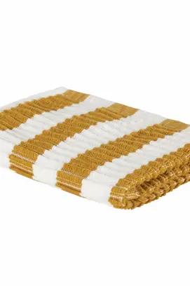 Jorzolino Streep vaatdoek 32x32 Geel