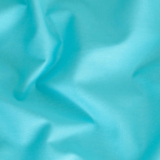 Dommelin Laken Uni Percal 200TC 569 Aquamarijn 270x300 cm