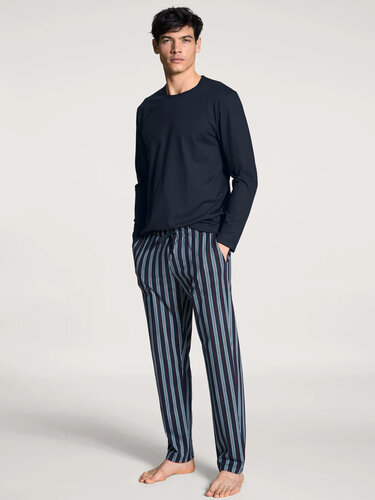Calida Calida Herenpyjama lang 46660 Dark Sapphire XL afbeelding