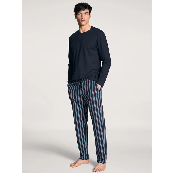 Calida Herenpyjama  lang 46660 Dark Sapphire XL Calida Herenpyjama  lang 46660 Dark Sapphire XL