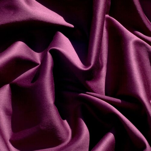 Dommelin Dommelin Hoeslaken Uni Satijn 300TC 582 Aubergine 80x200/30 afbeelding
