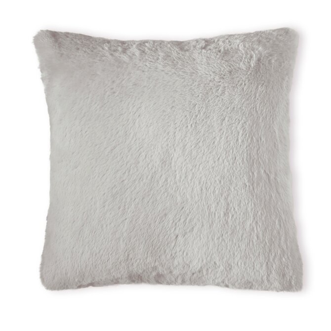 Kaat Fluffy Cushion Zand 50x50 cm