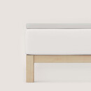 Schlafgut Schlafgut Pure Split-Topper Hoeslaken XL - 180x200 - 200x220 511 Grey Light