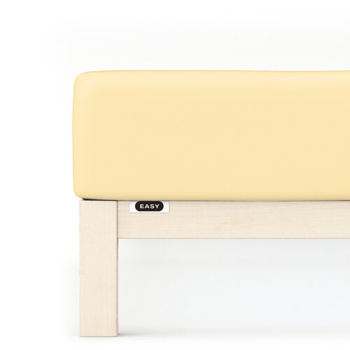 Schlafgut Schlafgut EASY Jersey Elasthan Hoeslaken L - 140x200 - 160x220 164 Yellow Mid afbeelding