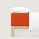 Schlafgut Schlafgut Pure Jersey Boxspring Hoeslaken XL - 180x200 - 200x220 269 Red Mid