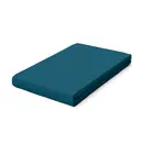 Schlafgut Schlafgut Pure Jersey Boxspring Hoeslaken L - 140x200 - 160x220 530 Petrol Deep