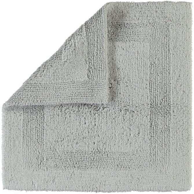Cawo Badmat Luxus 1000 Keerbare Badmat Zilver 60x60 Cawo Badmat Luxus 1000 Keerbare Badmat Zilver 60x60