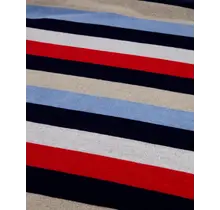 Cawö Beach Strepen Strandlaken 80x180 Multicolor