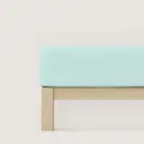 Schlafgut Schlafgut Pure Jersey Hoeslaken XL - 180x200 - 200x220 435 Petrol Light