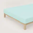 Schlafgut Schlafgut Pure Jersey Hoeslaken XL - 180x200 - 200x220 435 Petrol Light