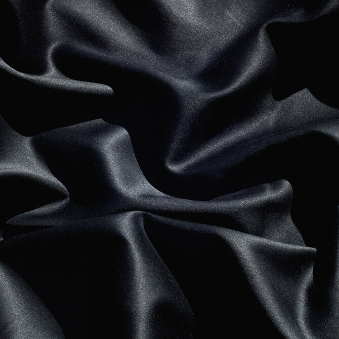 Dommelin Hoeslaken Uni Satijn 300TC 533  Zwart 180x200/30