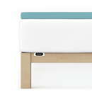 Schlafgut Schlafgut EASY Jersey Elasthan Topper Hoeslaken XL - 180x200 - 200x220 467 Petrol Mid