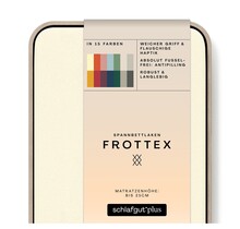 Schlafgut Badstof Hoeslaken XL - 180x200 - 200x200 132 Yellow Light