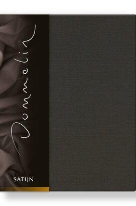 Dommelin Hoeslaken Uni Satijn 300TC 508 Leem 200x200/30