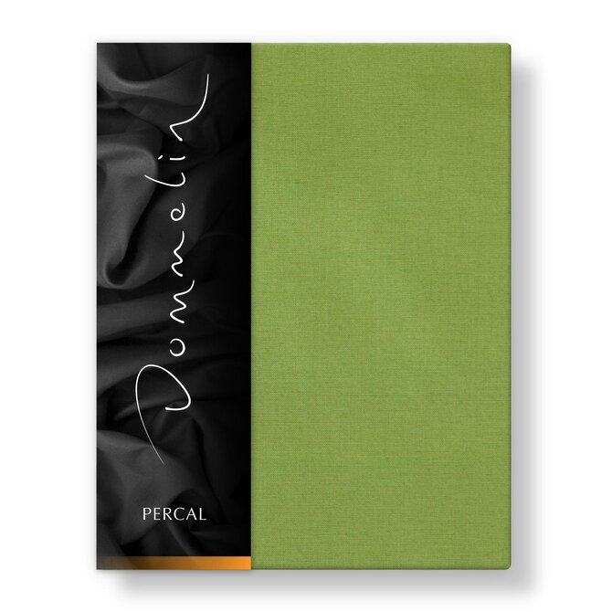 Dommelin Laken Uni Percal 200TC 586 Groen 160x270 cm