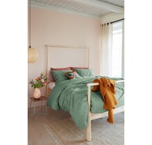 Beddinghouse Frost Dekbedovertrek - Grijsgroen