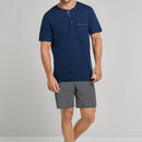 Schiesser Schiesser shortama 173863 nachtblauw