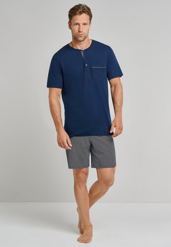 Schiesser Schiesser shortama 173863 nachtblauw afbeelding