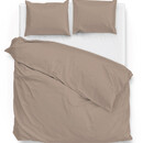Zo! Home Zo Home Satinado Dekbedovertrek 140x200/220 Praline Brown