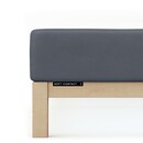 Schlafgut Schlafgut Soft Contact Jersey Flanel Hoeslaken L - 140x200 - 160x200 556 Grey Deep