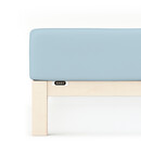 Schlafgut Schlafgut EASY Jersey Elasthan Hoeslaken S - 90x190 - 100x220 536 Blue Light