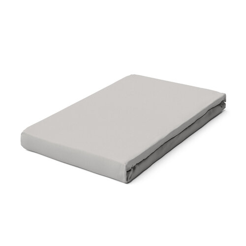 Schlafgut Schlafgut Pure Jersey Topper Hoeslaken XL - 180x200 - 200x220 511 Grey Light afbeelding